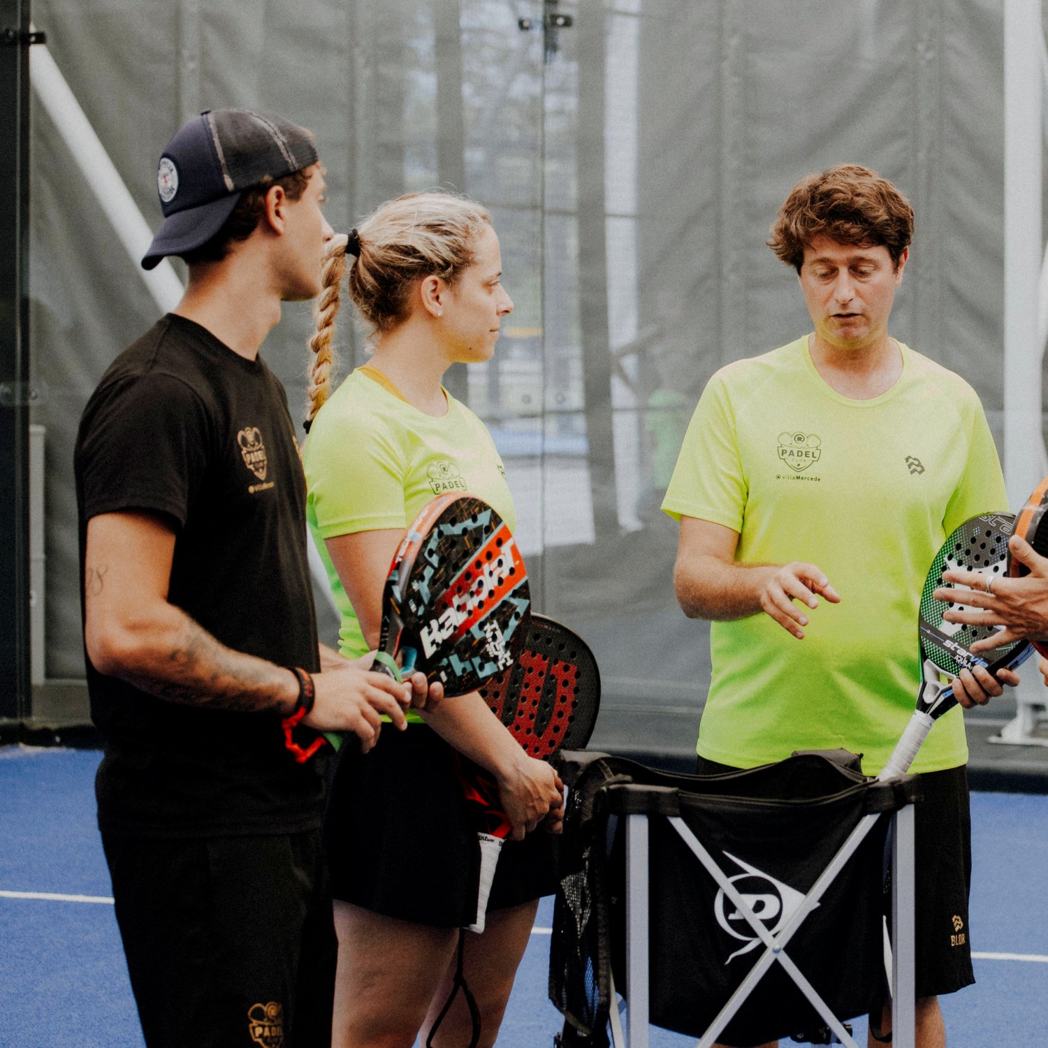 team istruttori villa mercede padel club