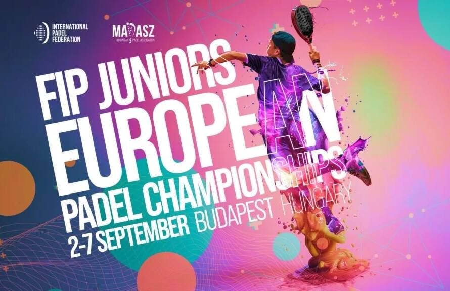 locandina degli europei padel juniors