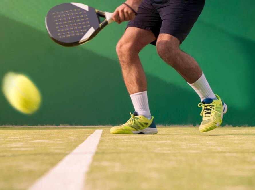 rimbalzo basso nel padel